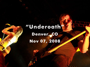 Underoath - Fillmore Aud. - Denver, CO - Nov 07, 2008